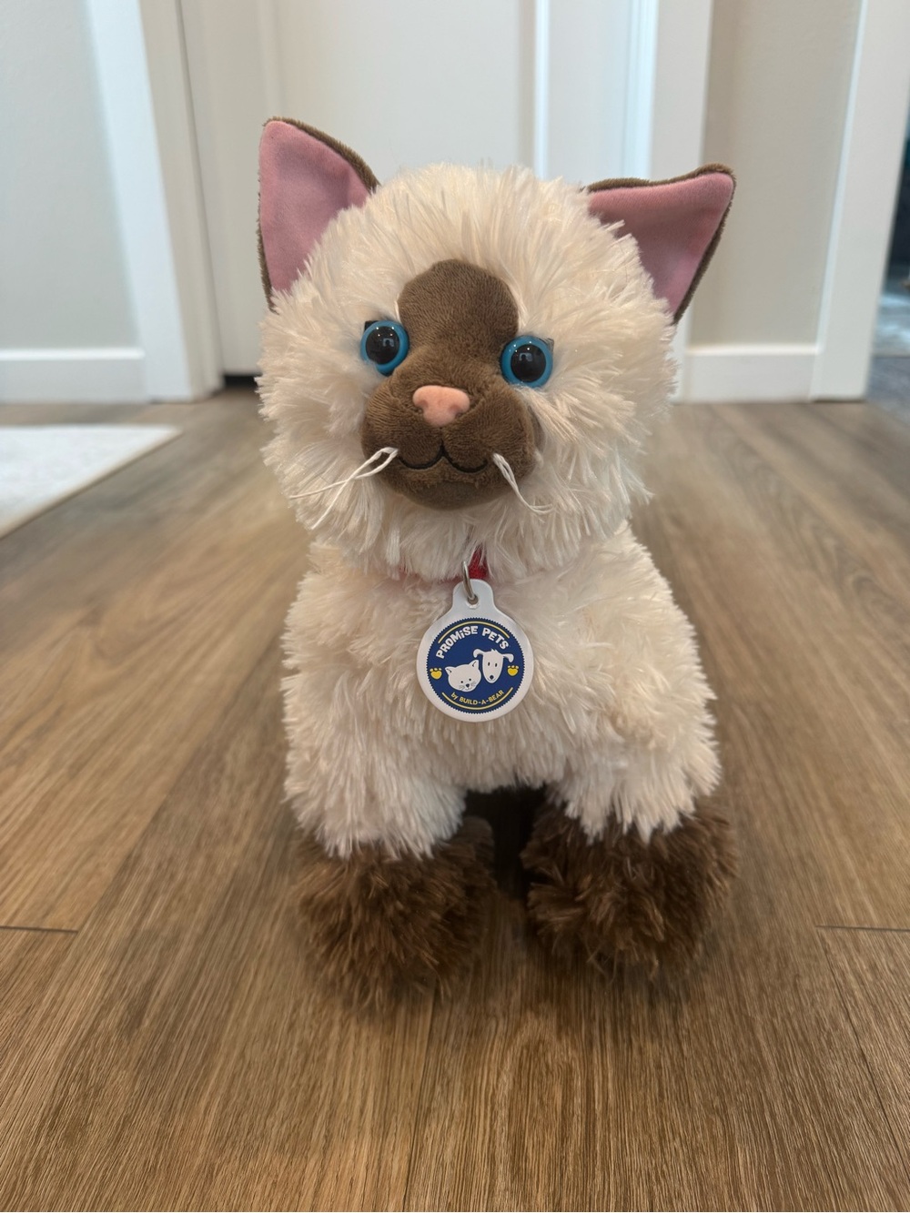 Build-A-Bear Plush Siamese Cat Promise Pet